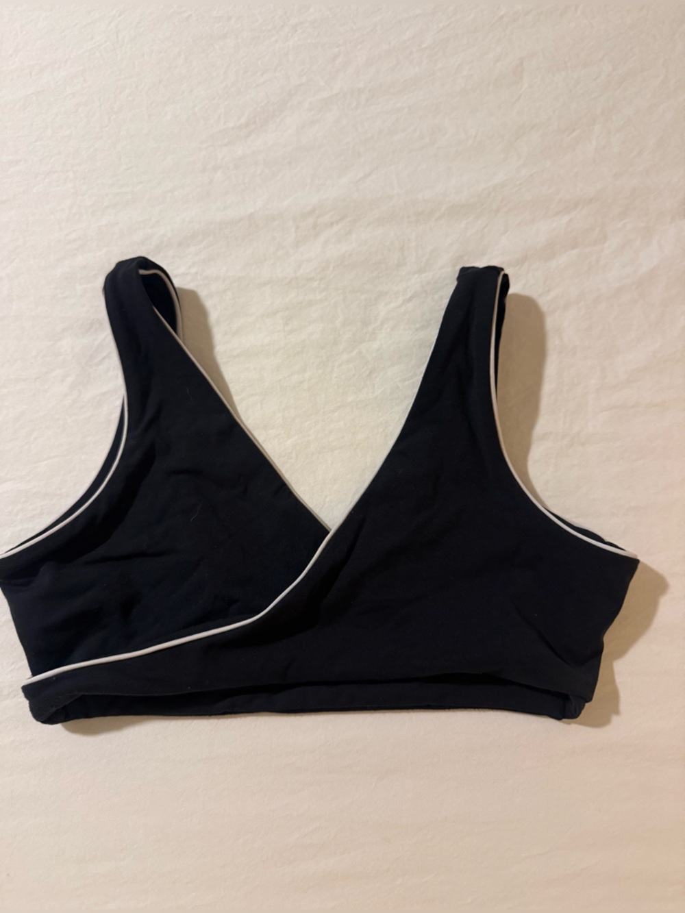 Set Active Breathe Contrast Wrap Bra - Picture 4 of 6